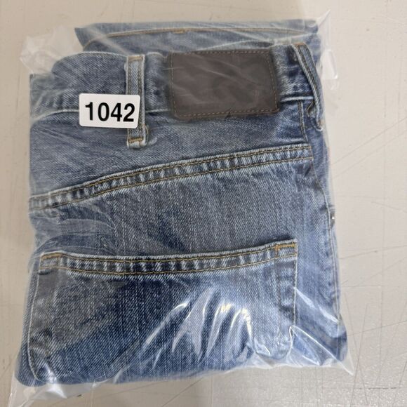 Hollister Jeans Custom Denim Men 34x32 Ripped Distressed Faded American Workwear - Picture 15 of 15